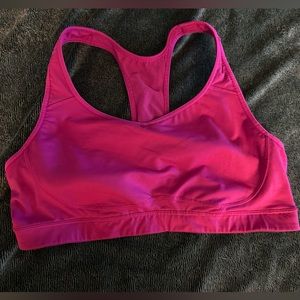 Old navy go dry sports bra pink XL